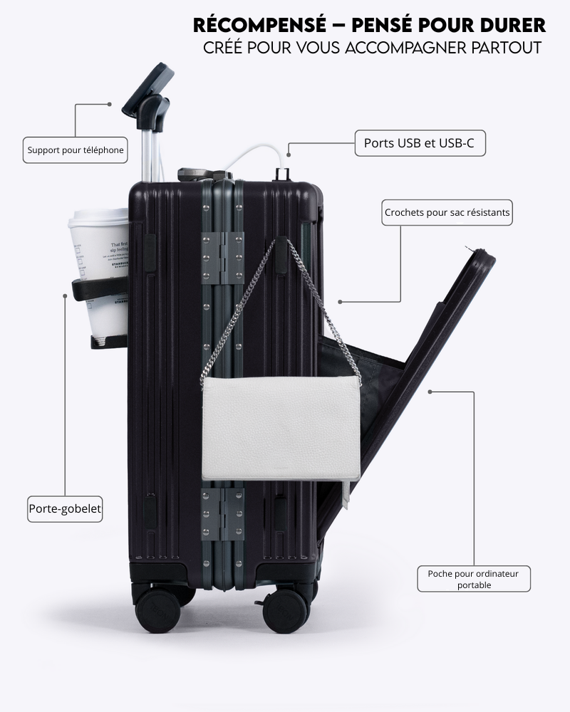 Valise cabine : tout-en-un 20 pouces
