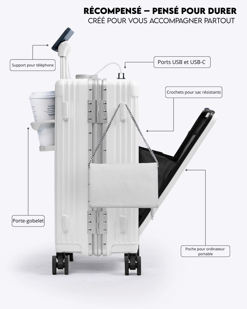 Valise cabine : tout-en-un 20 pouces