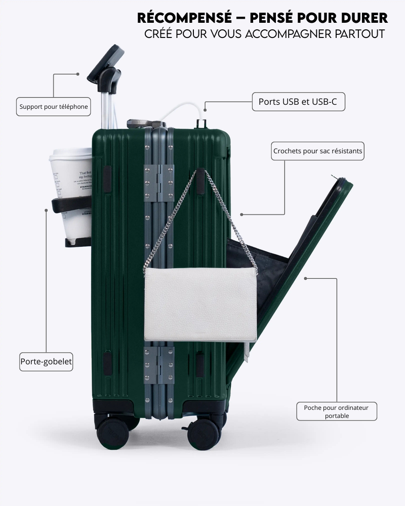 Valise cabine : tout-en-un 20 pouces